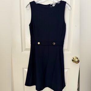 H&M Navy Blue Sleeveless Dress - NWT